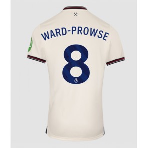 West Ham United James Ward-Prowse #8 Udebanetrøje 2025-26 Kortærmet
